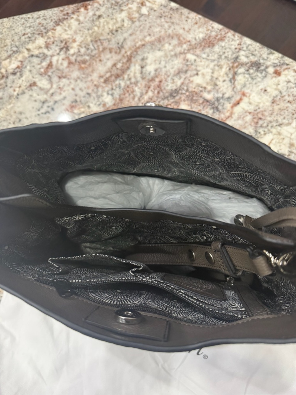 Brighton  Georgia Sable Interlok Convertible Hobo NWT - Picture 7 of 10